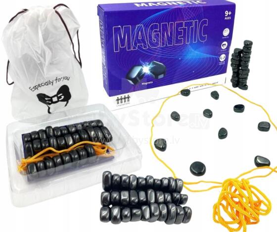 GRA SZACHY KAMYKI MAGNETYCZNE 30 SZTUK