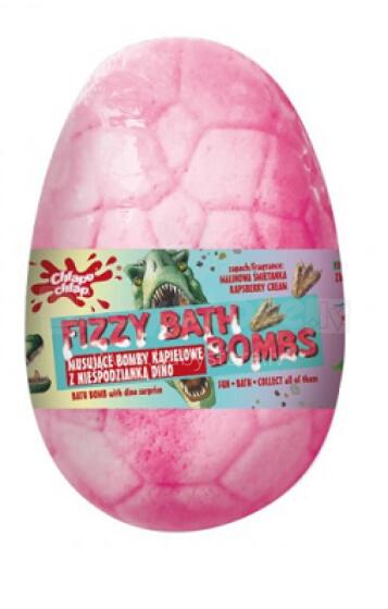 Sparkling dinosaur egg fizzer rasp. cream 140g