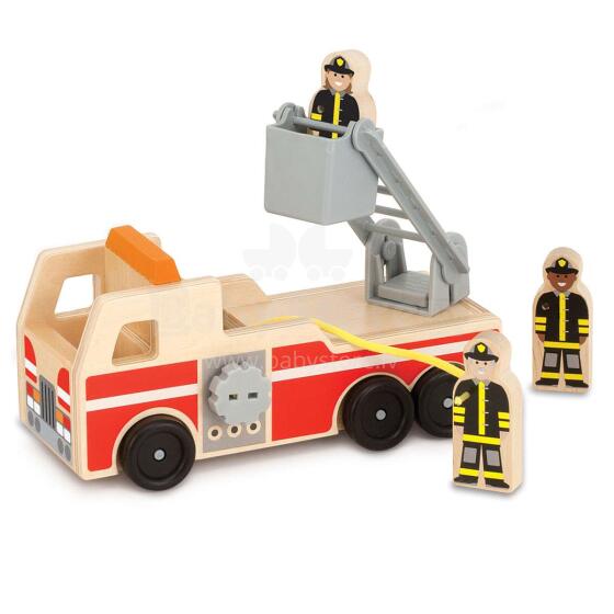 Melissa&Doug Fire Engine Art.19391 Koka Ugunsgrēku mašīna