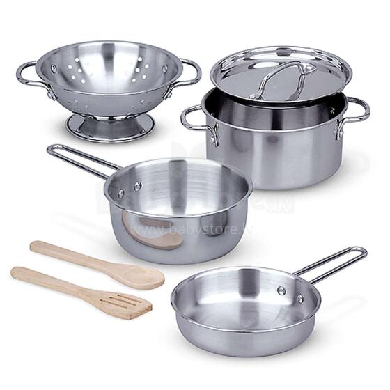 Melissa&Doug Pans Set Art.14265 Набор посуды