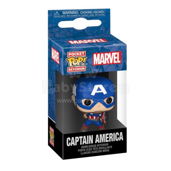 FUNKO POP! Keychain: Marvel - Captain America