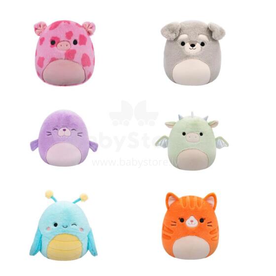 SQUISHMALLOWS W20 Fuzz-A-Mallows Plīša rotaļlieta, 30 cm