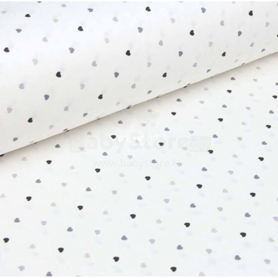 Bebe Basic Cotton Sheet Art.6302210000-03 Hearts