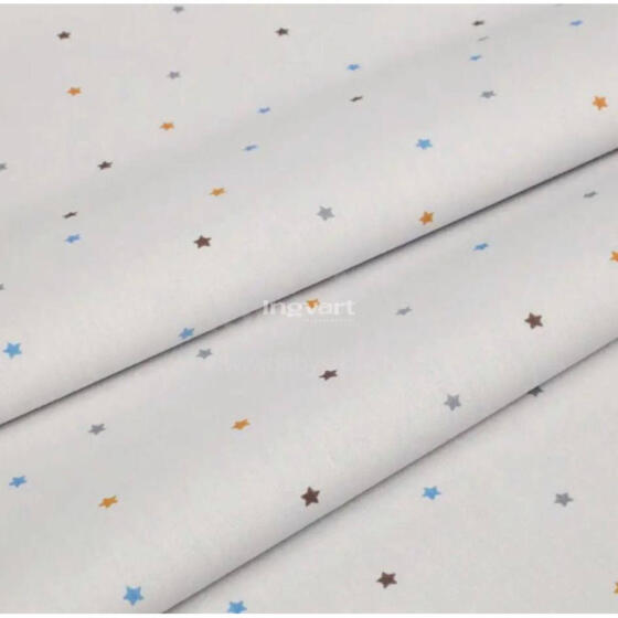 Bebe Basic Cotton Sheet Art.6302210000-04 Stars