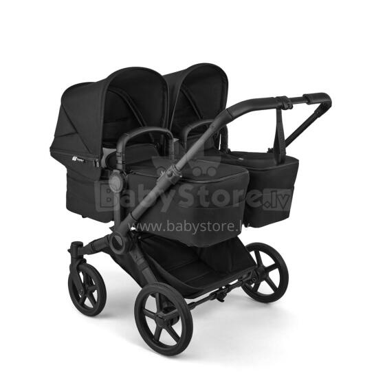 Bugaboo Donkey 6 Twin Art.227114 Heritage Black Детская универсальная коляска трансформер для погодок/двойняшек