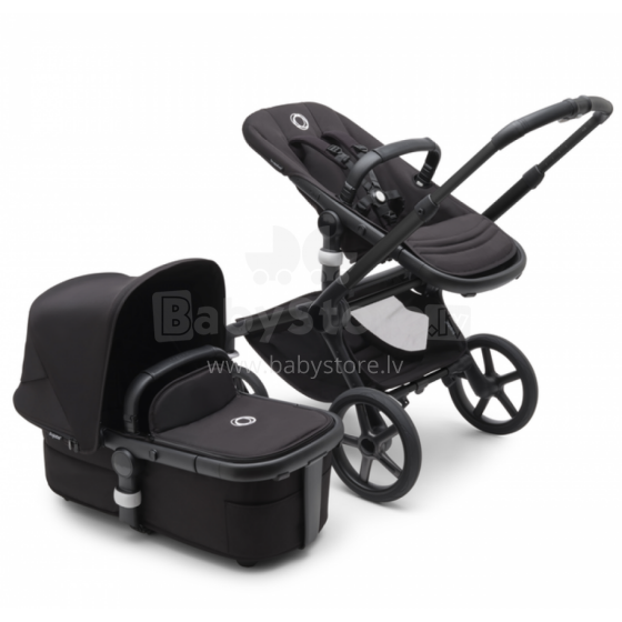 Bugaboo Fox 5 2 in 1 Art.227130 Black Bērnu universāli transformējami rati/ratiņi