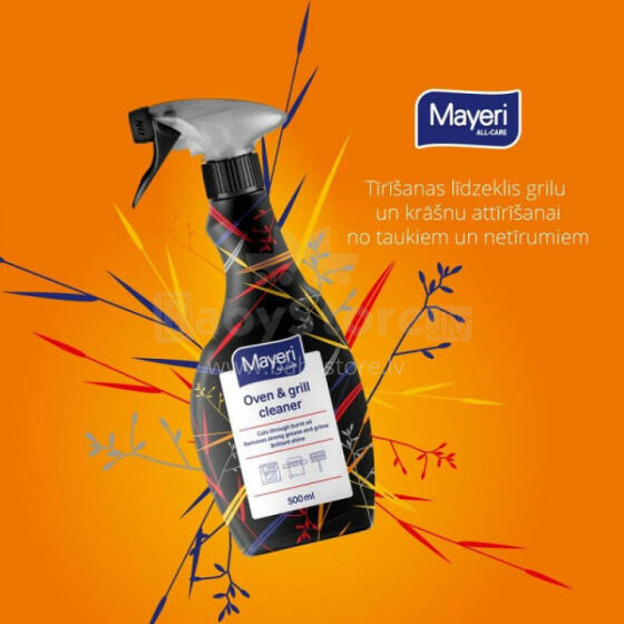 MAYERI ALL-CARE TĪRĪŠANAS LĪDZEKLIS GRILLAM UN KRĀSNĪM 500ML, Mayeri Professional