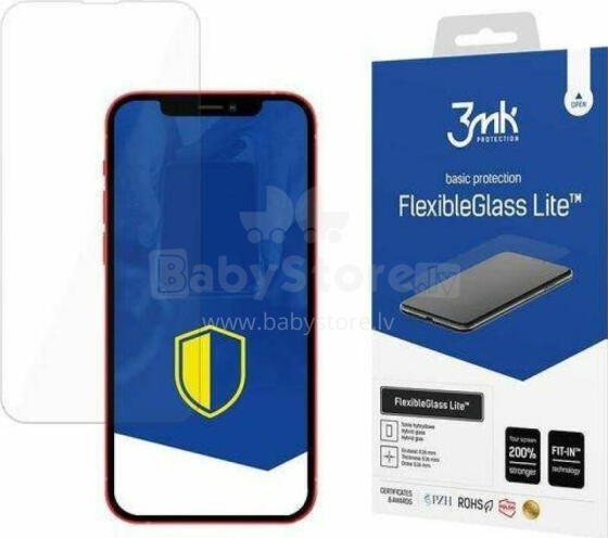 Hybrid Glass 3MK 3MK FlexibleGlass Lite Apple iPhone 13/13 Pro
