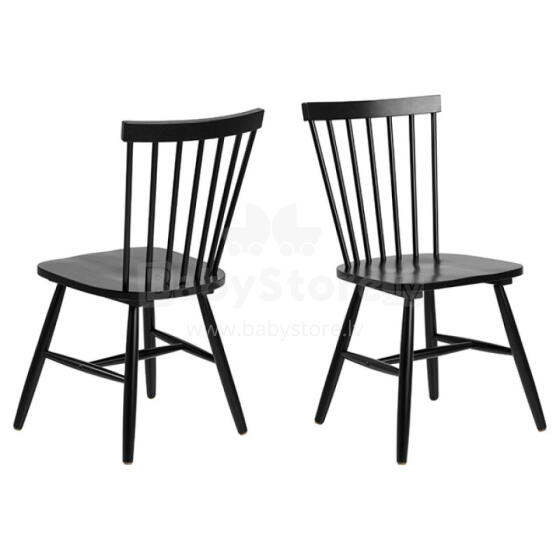 Krēsls RIANO 50.5x49.5xH86cm melns 0000095791   1 gab.