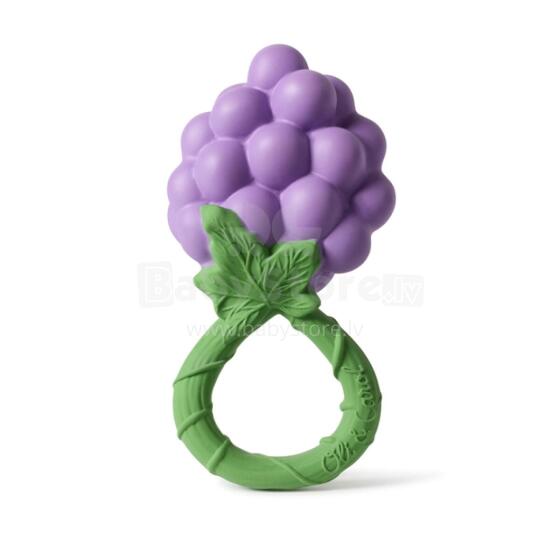 Oil Carol Teether Toy Art.227783 Grape Прорезыватель для зубов  (натуральный каучук)