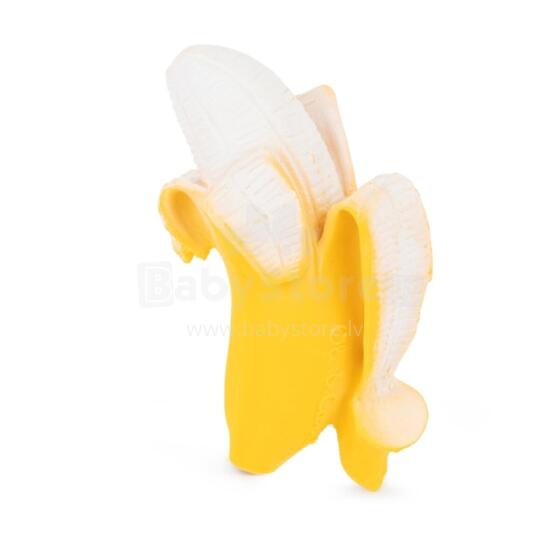 Oil Carol Teether Toy Art.227790 Banana zobgrauznis no naturāla kaučuka