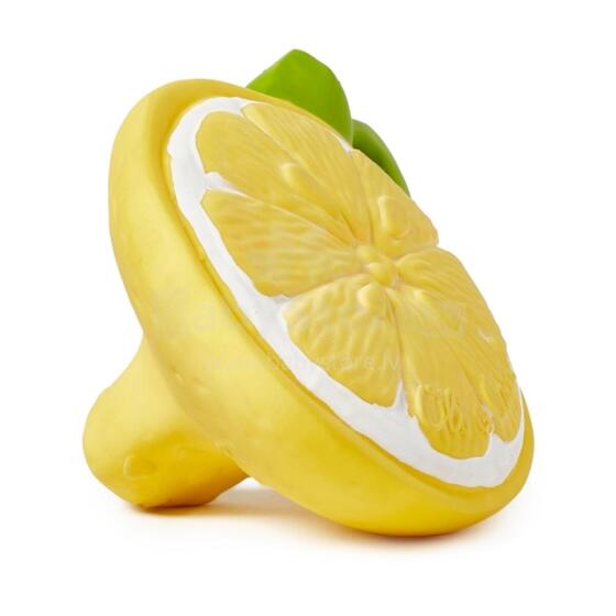 Oil Carol Teether Toy Art.227794 Mini Lemon Прорезыватель для зубов  (натуральный каучук)
