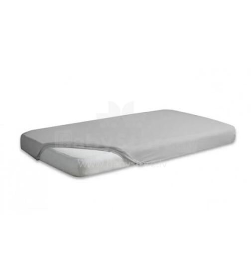 Palags jersī ar gumiju 160x80 cm GREY (3254)