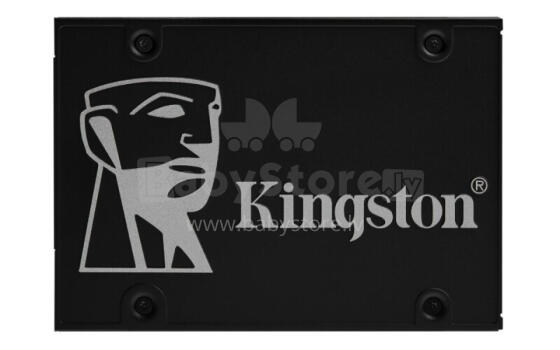 Kingston Technology KC600 2,5 collas, 256 GB, Serial ATA III, 3D TLC