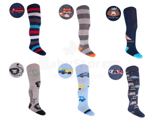 Zeķubikses k/v ar zīmējumu RAB-0003 BOY (80-86 cm) AKCIJA