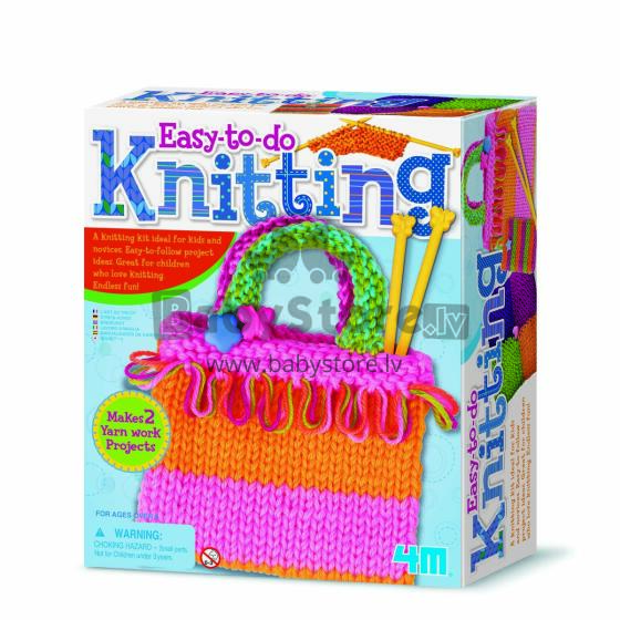 4M DIY kit Easy-To-Do Knitting Art