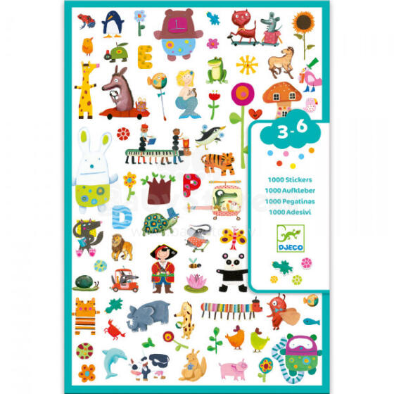 Stickers - 1000 stickers for little ones