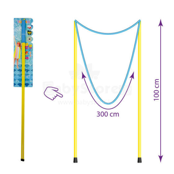 Lielās nūjas burbuļu veidošanai PRO (100 cm)