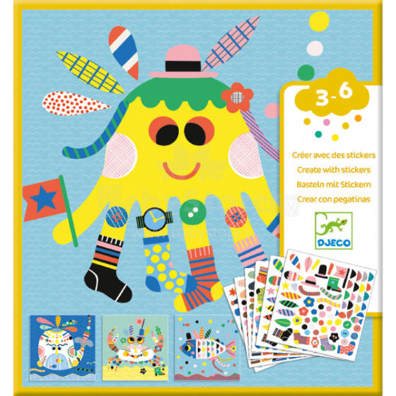 Sticker kit - Sea creatures