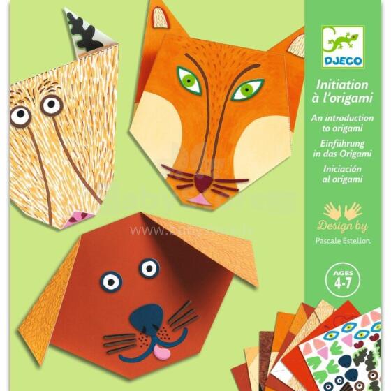 Origami – Dzīvnieku sejiņas