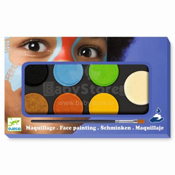Face painting - Palette 6 colours - Nature
