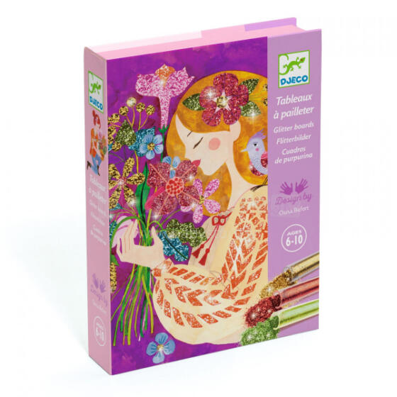 Glitter boards - The scent of flowers