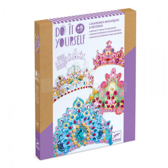 DIY - Mosaics Tiaras - Like a princess