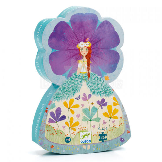 Silhouette puzzles - The princess of spring - 36 pcs