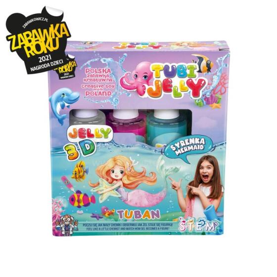 Tubi Jelly komplekts ar 3 krāsām - Nāriņa