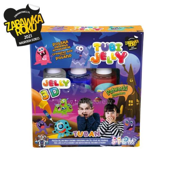 Tubi Jelly set with 3 colours - Monsters