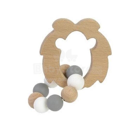 Wooden Teether - Lion - 13 cm