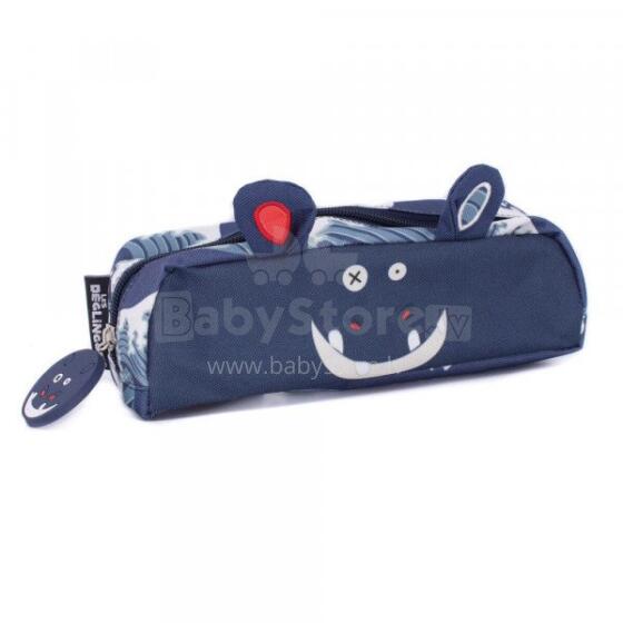 1-Zip Pencil Case - Hippipos - The Hippo