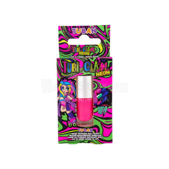 Tubi Glam - Nail polish - Neon Pink