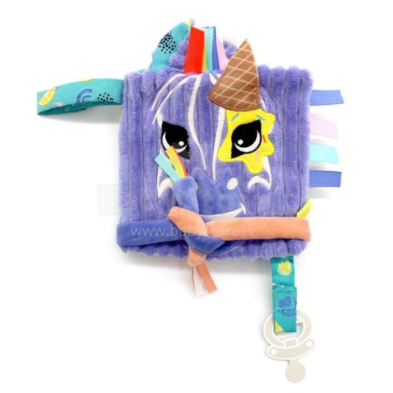Mīkstā attīstošā grāmatiņa - Zebra (Kiprokos)