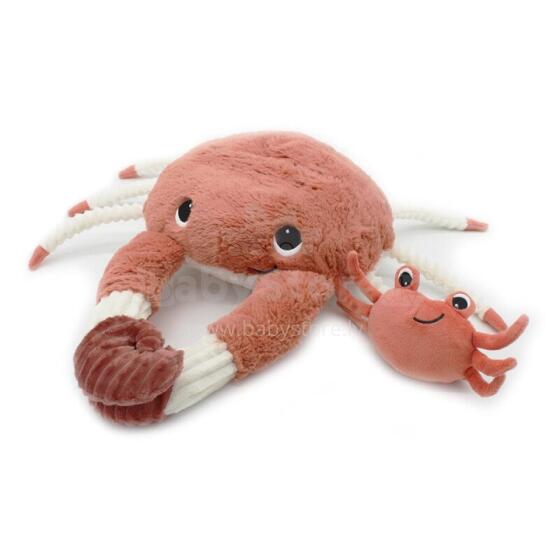 Plush toy - Ptipotos - The Crab Mum&Baby - Terracotta