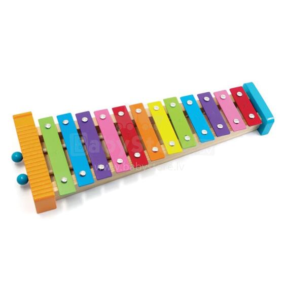 Svoora Mūzikas instruments - Metalofons ar guiro (12 notis)