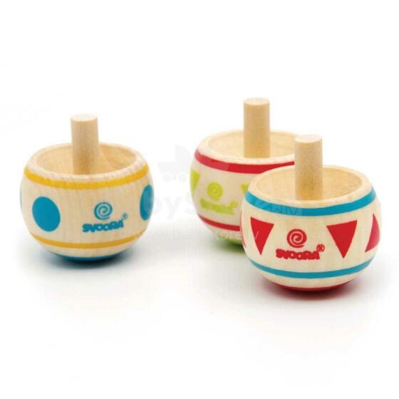Svoora Art.SV13042 Reversible Wooden Top - Indie (1 pc., 3 designs)