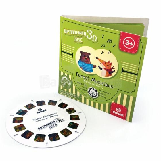 Svoora - Attēlu disks 3D vērošanas brillēm - Meža muzikanti