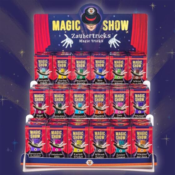 Magic Show Magic tricks set, 18 assorted