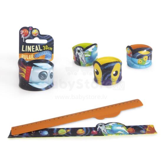 Space Adventure - Snap-It rulers 30cm, 4 assorted