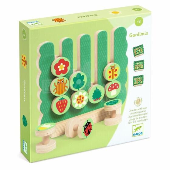 Educational wooden game - Gardimix