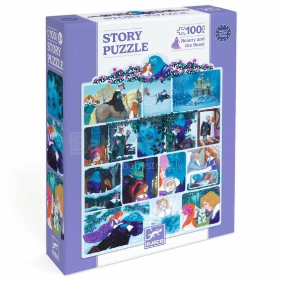 Story puzzles - Beauty and the Beast - 100 pcs