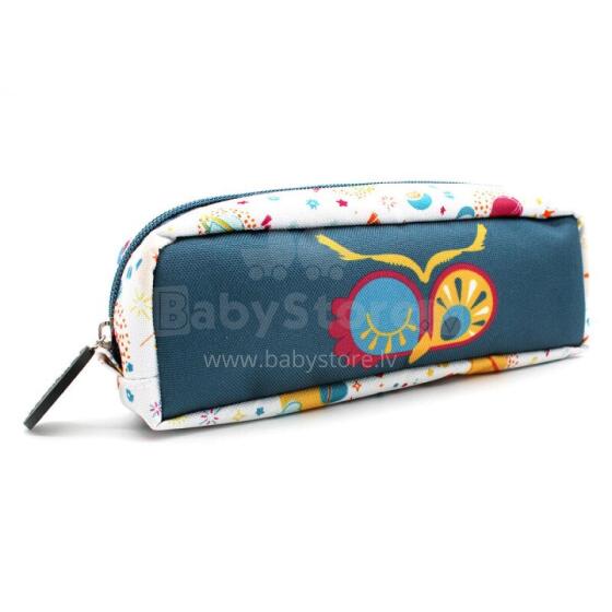 1-Zip Pencil Case - Astros - The Owl