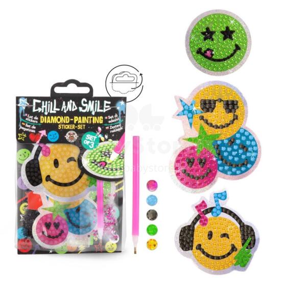 Chill & Smile - Sticker-Set Diamond Painting