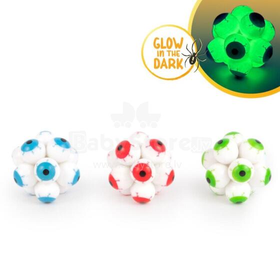 Zombie Zone - Eyeball bouncing-ball (glow in the dark) (1 pc., 3 designs)