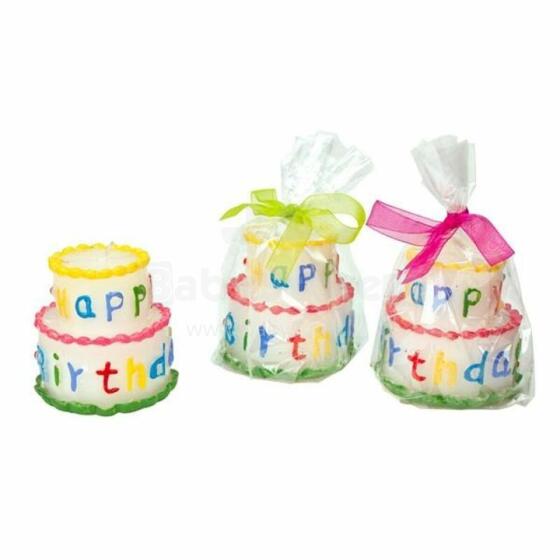 HAPPY BIRTHDAY cake candle