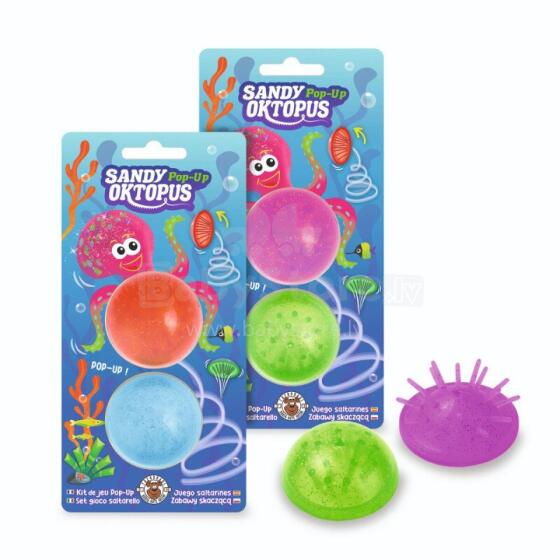 Sandy Oktopus - Pop-up game, set of 2, 2 assorted
