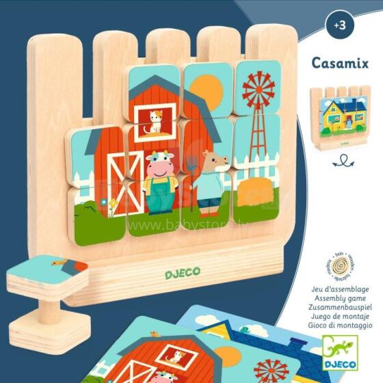 Educational wooden game - Casamix