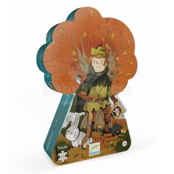 Silhouette puzzles - Robin Hood - 36 pcs