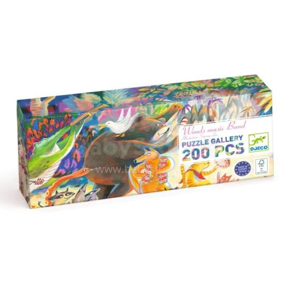 Puzle - Mūzikas ansamblis mežā (200 gab.)